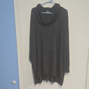 Maternity Cozy‎ Black Cowl Neck Sweater